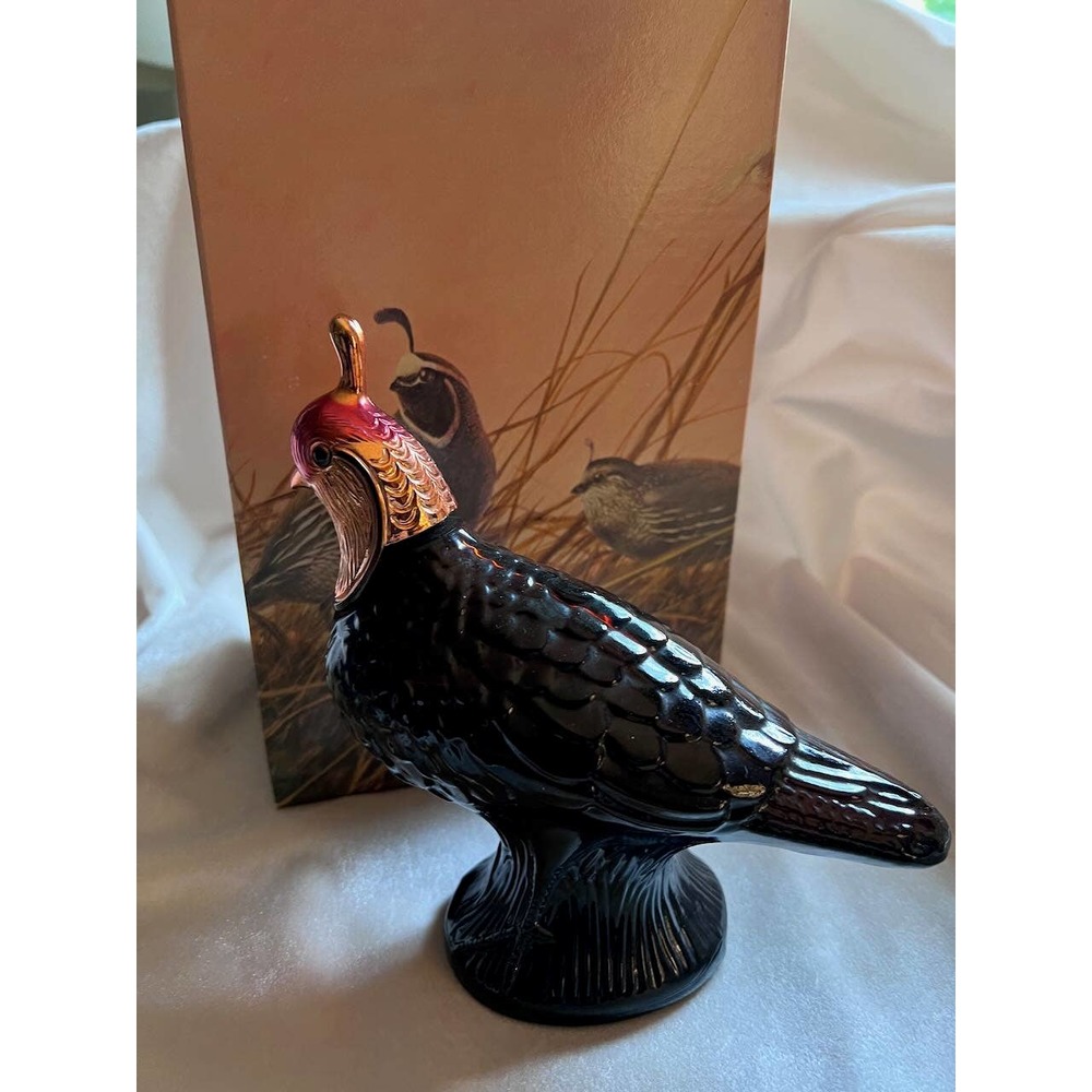 Avon Quail Decanter with After Shave in Box - New